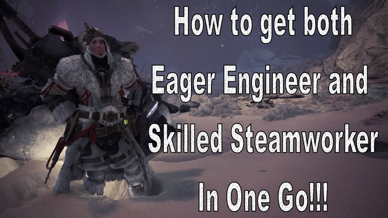 Monster Hunter World Iceborne Eager Engineer and Skilled Steamworker Trophy Achievement Guide
