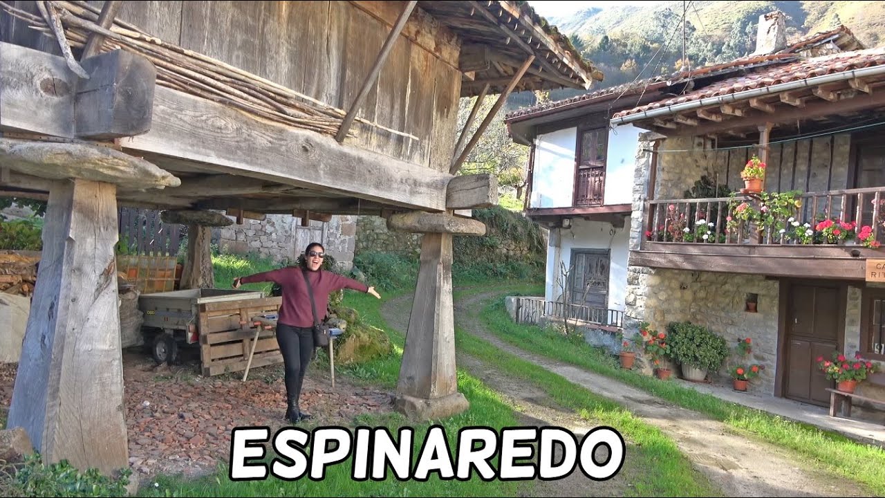 ESPINAREDO 4K: el Pueblo de los HÓRREOS GIGANTES | 9# Asturias | España