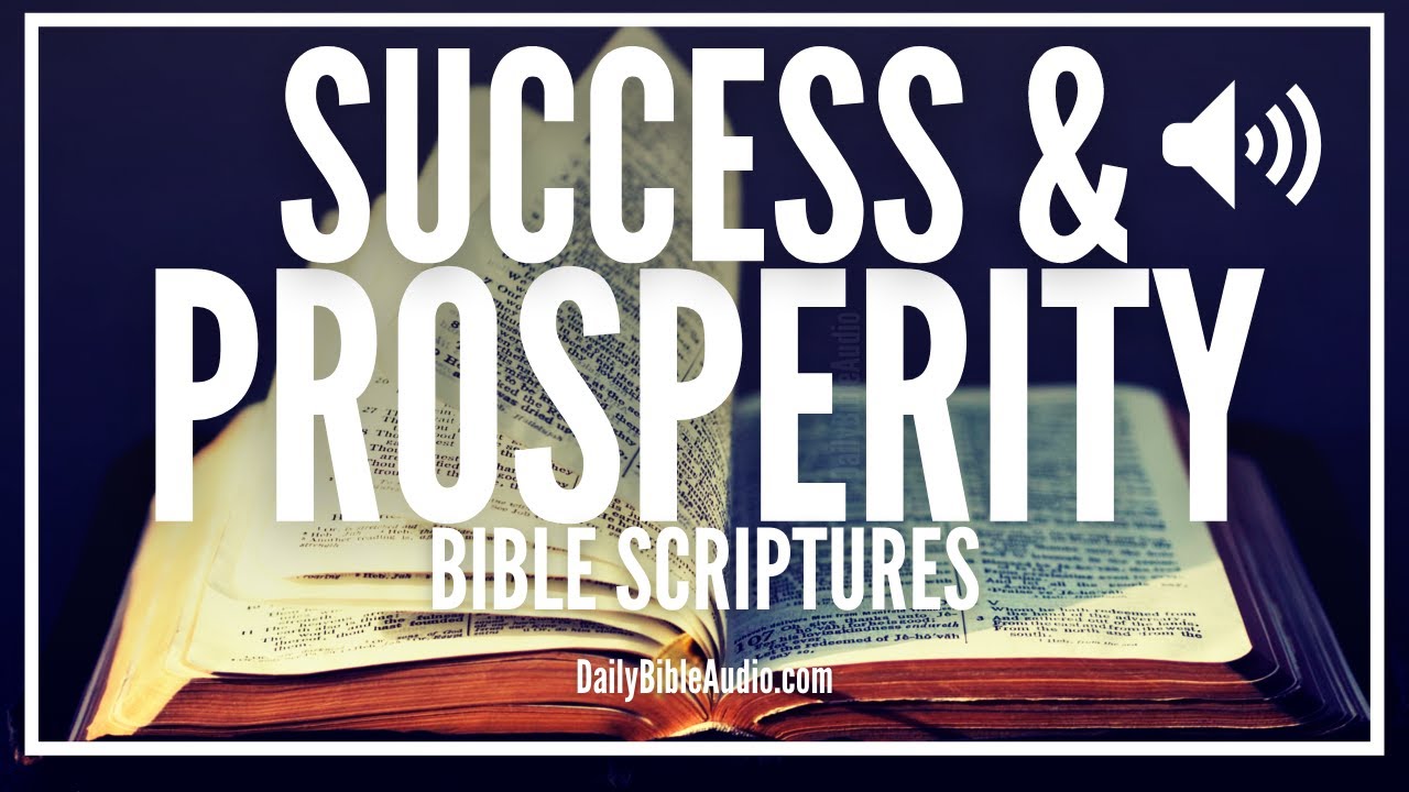 Bible Verses About Success & Prosperity | Best Audio Scriptures For Succeeding & Prospering