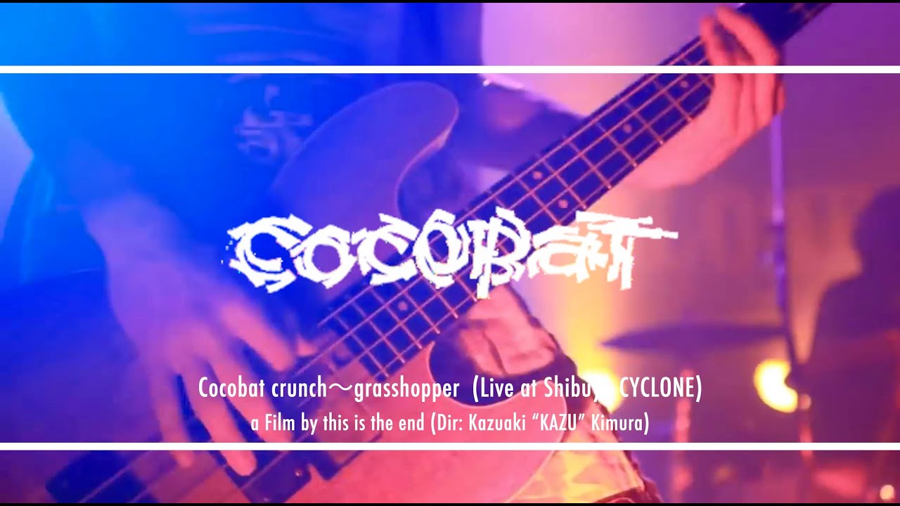 COCOBAT/ cocobat crunch〜grasshopper (2013.12.29 SHIBUYA CYCLONE)