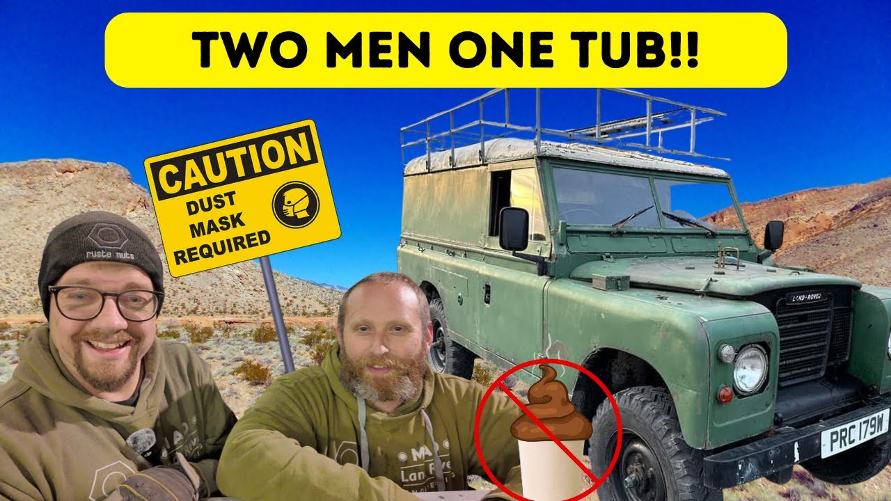 Two Blokes STRIPPING in a Land Rover Series 3 Tub | Bobs Restoration Part - 55