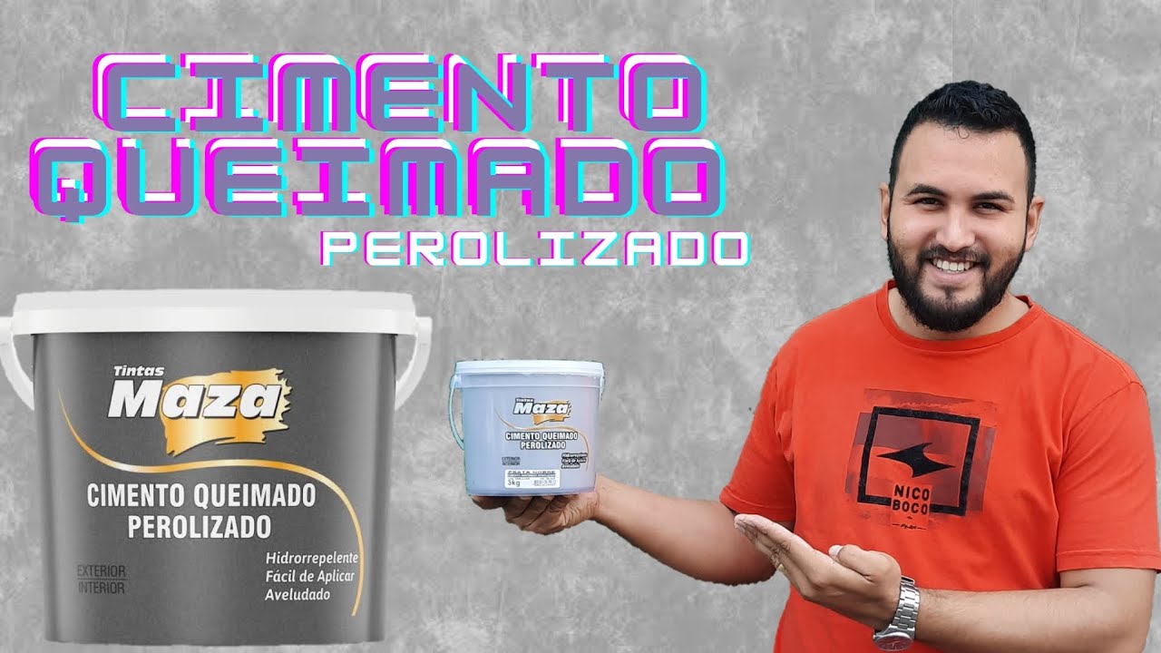 Como Aplicar Cimento Queimado Perolizado.......