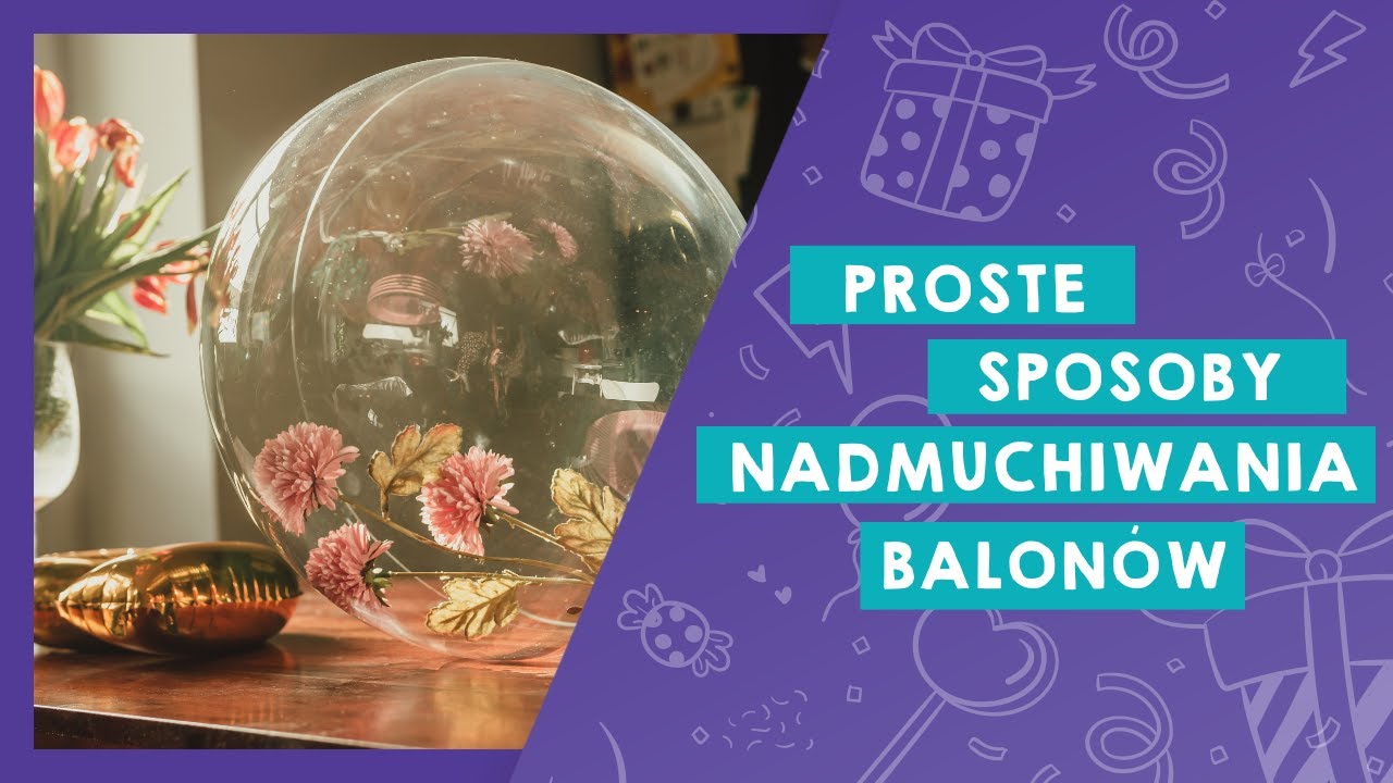 🎈 Balony przejrzyste kule TUBAN - wyjątkowe dekoracje 🎈