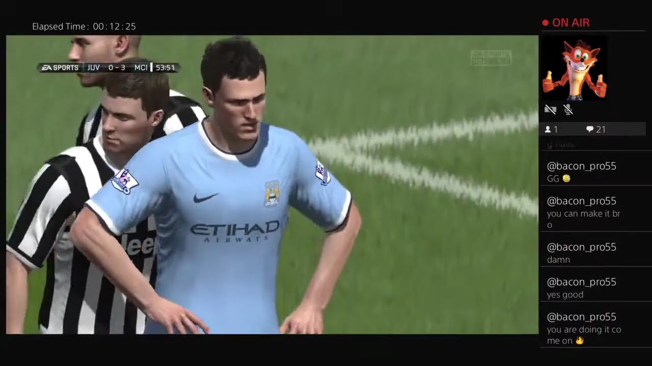 FIFA 14 GAMEPLAY KICK OFFS JUVENTUS VS MAN CITY