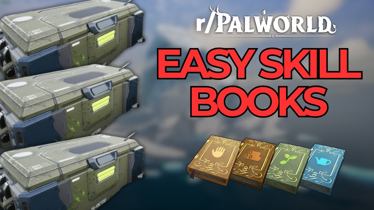 САМЫЙ ПРОСТОЙ способ получить книги по прикладной технике в Palworld