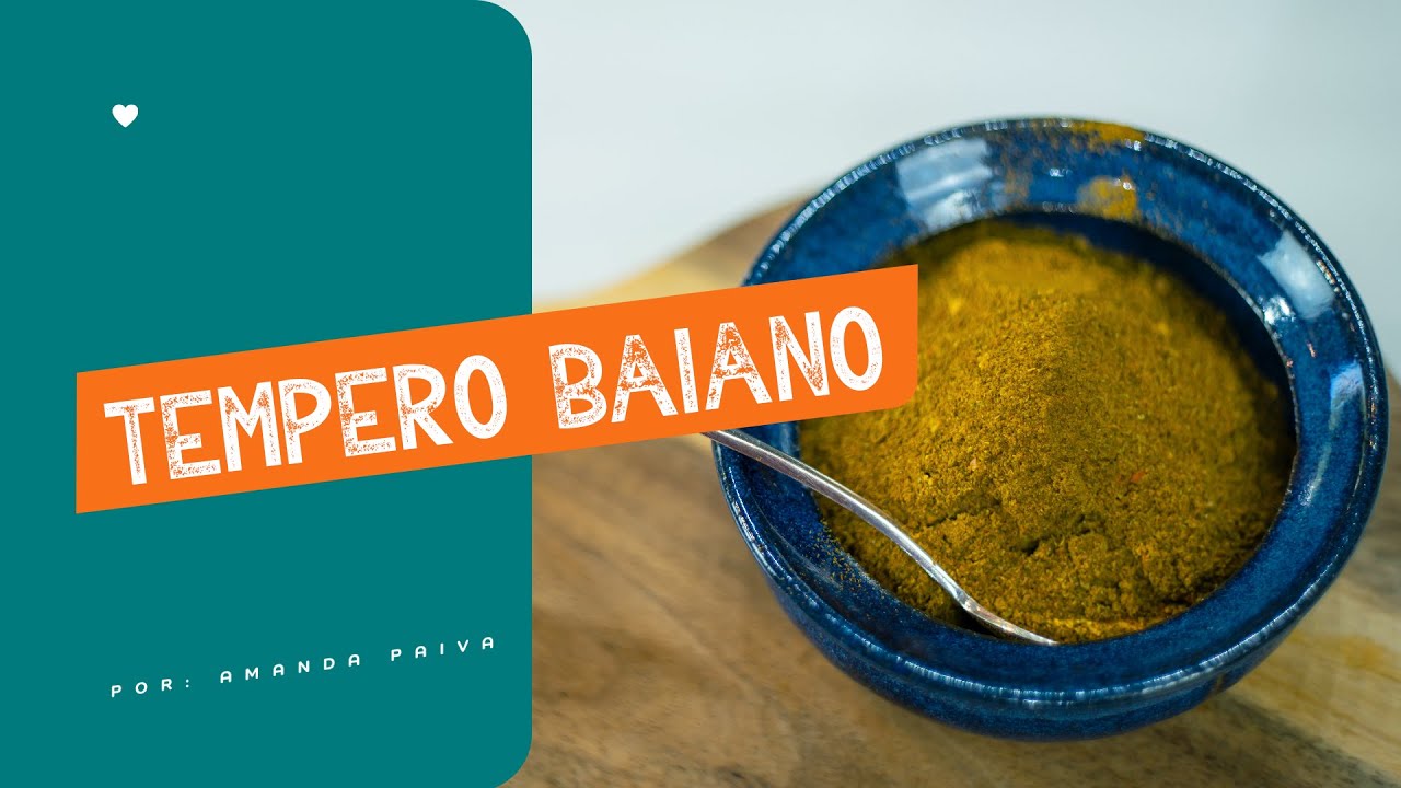 TEMPERO SECO BAIANO, O TRADICIONAL | DICA DA SEMANA | CULINÁRIA DESCOMPLICADA
