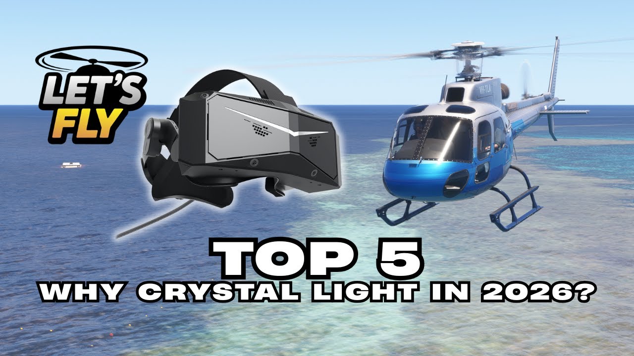 5 главных причин использования Pimax Crystal Light в MSFS в 2026 году