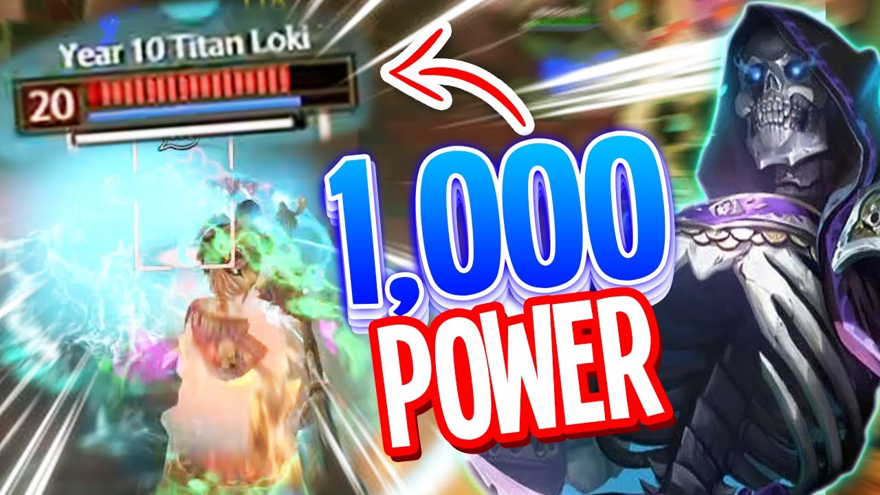 I Got to 1,000 Power with CHARON in SMITE...