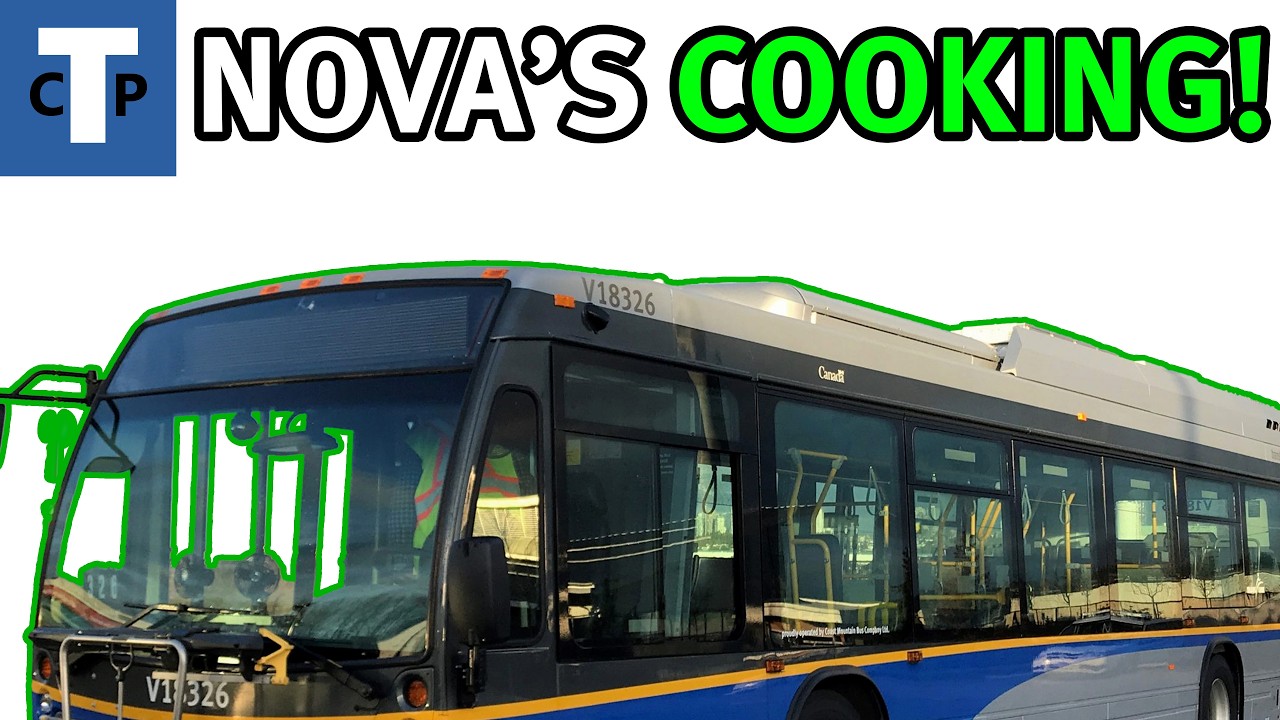 Шокирующая эволюция гибридного автобуса NovaBus!