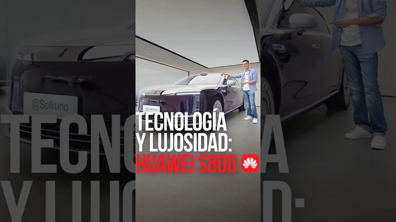 Tecnolog&iacute;a y lujosidad: Huawei S800