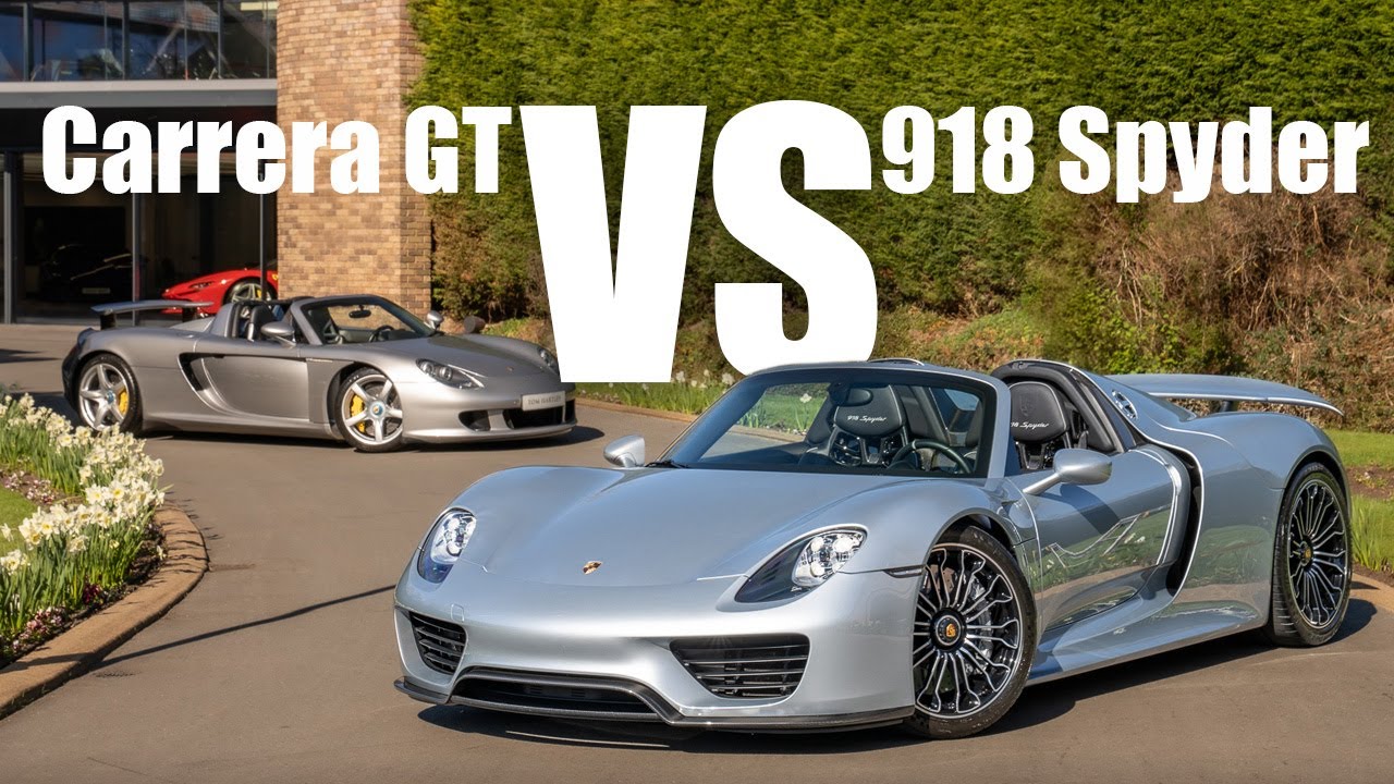 Porsche Carrera GT VS 918 Spyder