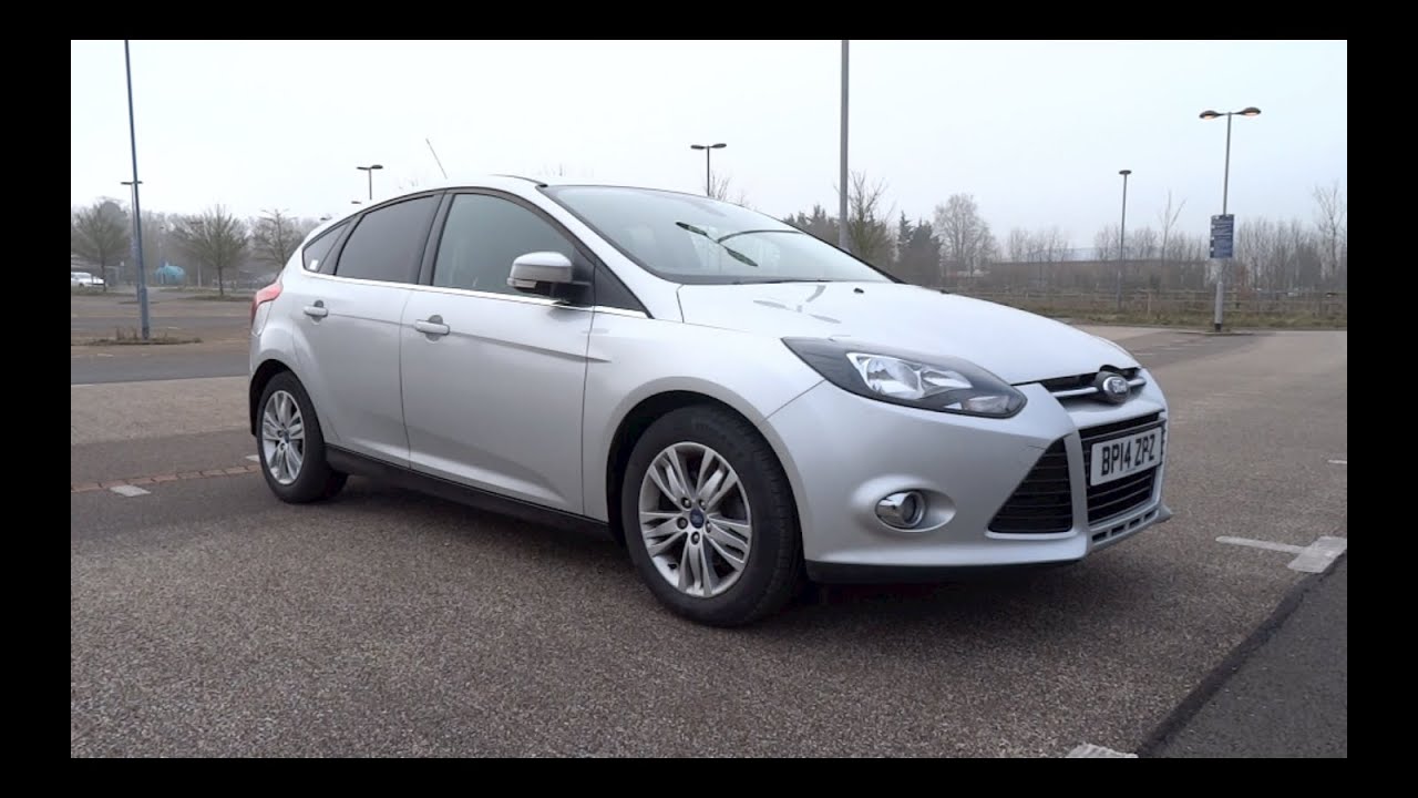 2014 Ford Focus 1.6 TDCi 105 ECOnetic Titanium Navigator Start-Up and Tour