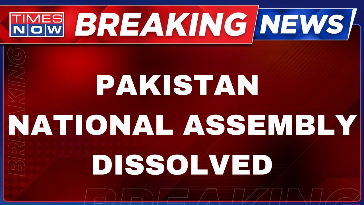 Pakistan Breaking News Live : National Assembly Dissolved By PM Shehbaz Sharif | Arif Alvi | PMLN