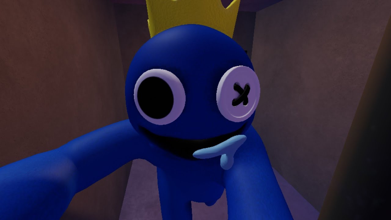 when green monster attack Roblox rainbow friends chapter 2 #roblox 