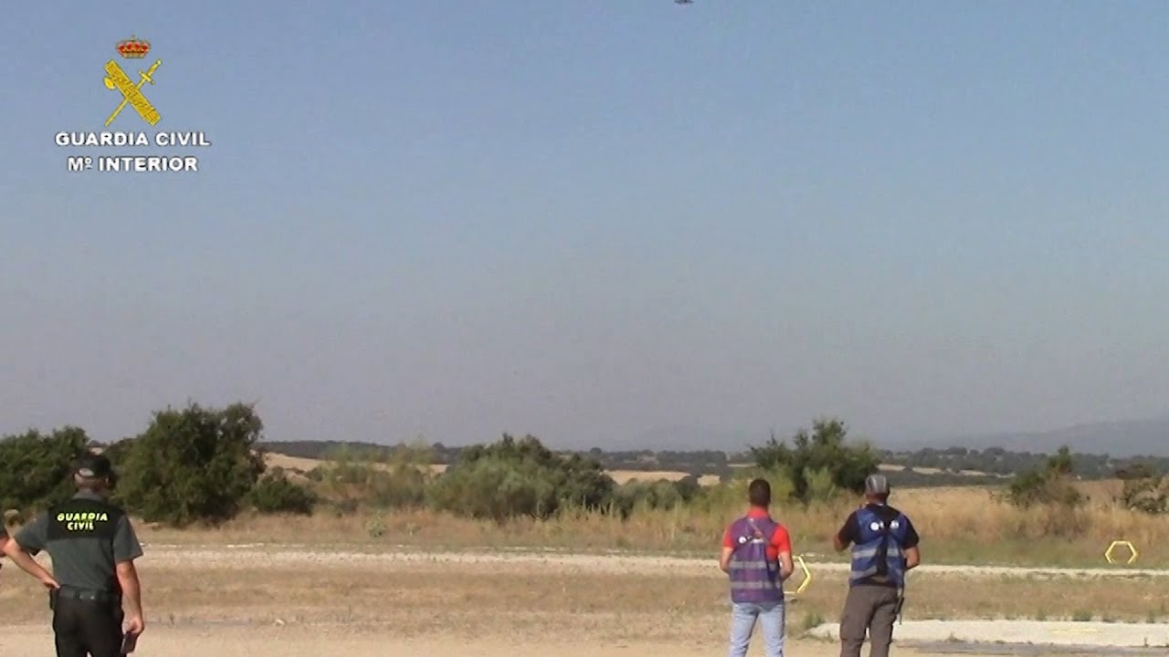 Guardia Civil presenta Equipo Pegaso, para detectar drones y otras naves