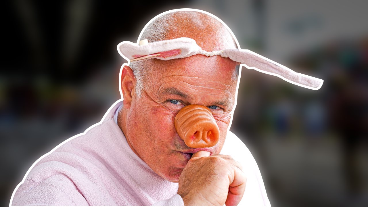 Il est champion de France de cri de cochon