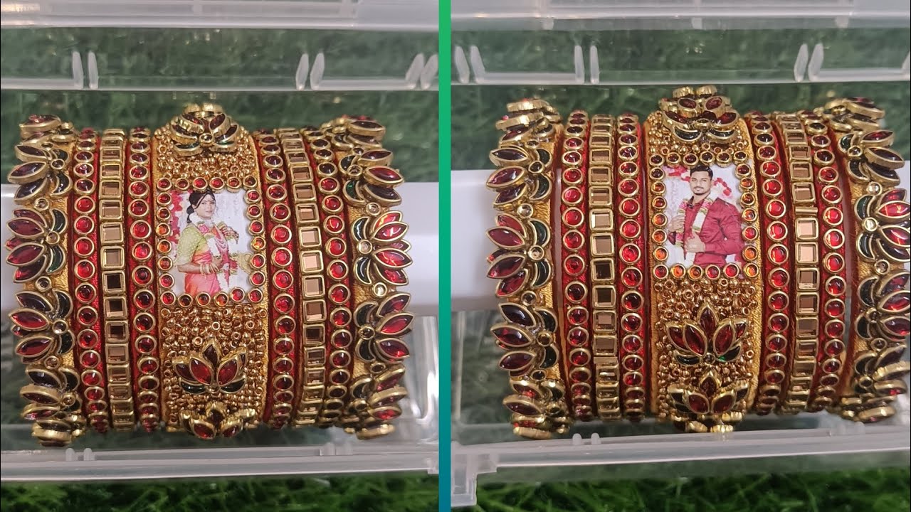 Class 9: DIY silk thread bridal bangles set 😍 photo bangles ☺️ customized bangles tutorial in Tamil