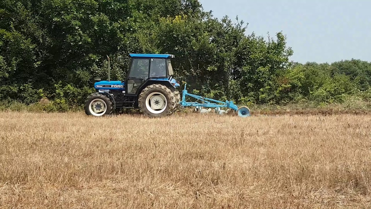 Ford 5030 Turbo power Sound! Kosovo Plowing 2018