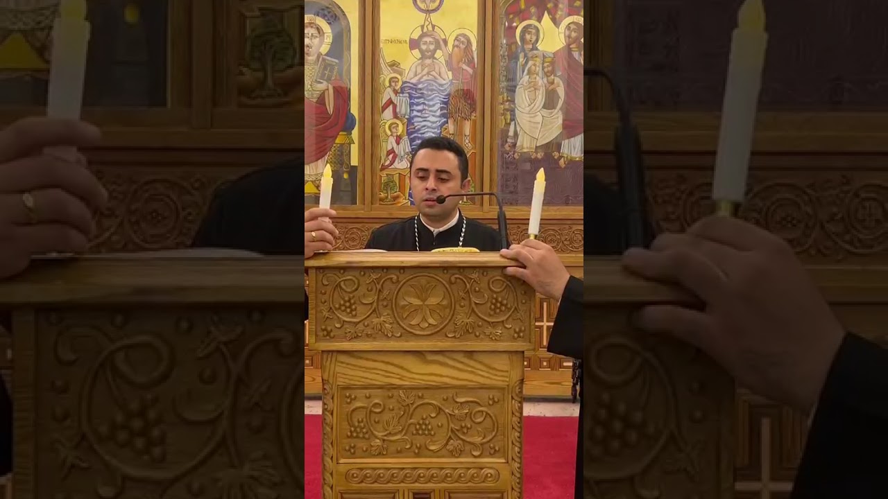 انجيل عشية الاحد الثاني من الصوم أحد التجربة... ايبارشية سمالوط .. خورس الكلية الإكليريكية 
