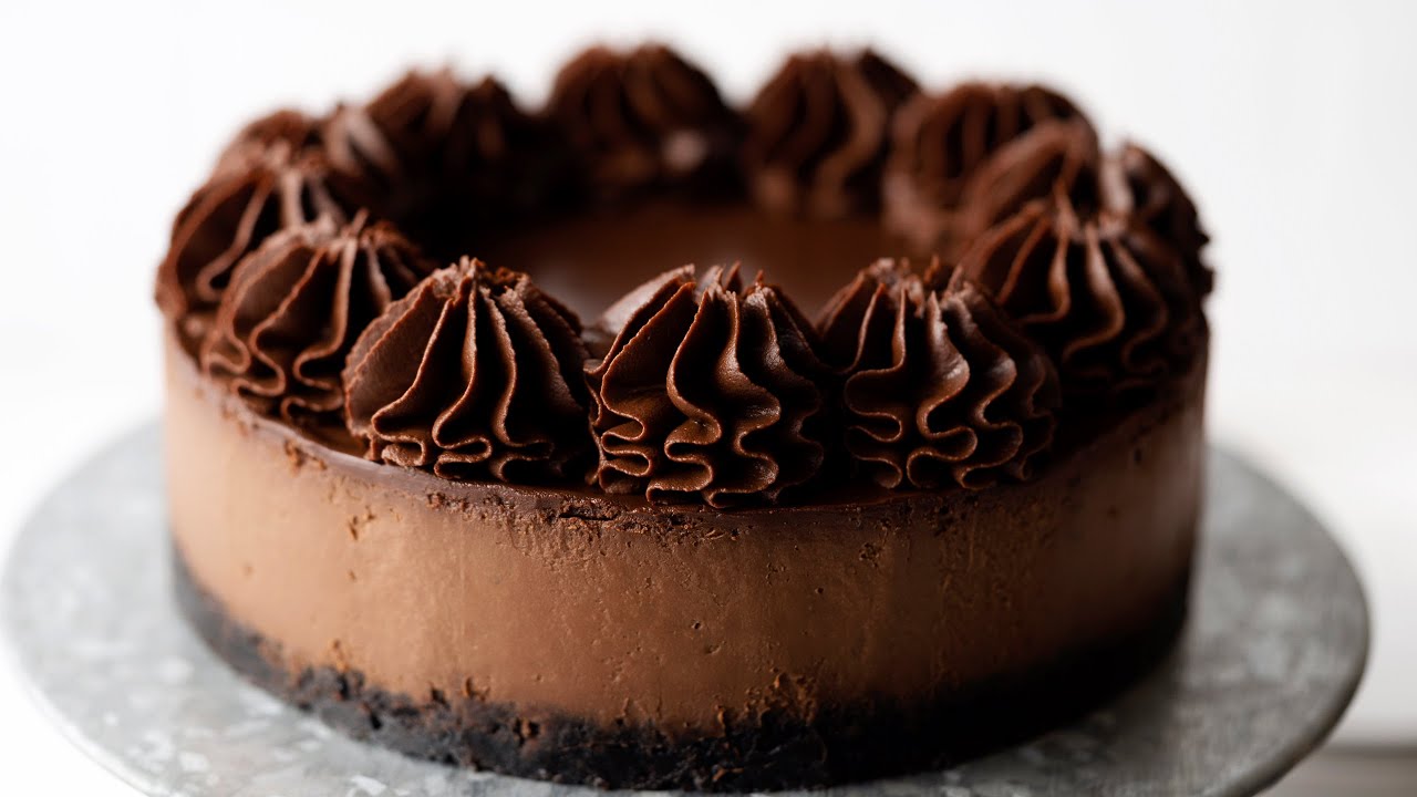 Creamy & Rich Double Chocolate Cheesecake | Easy Recipe, No Bain-Marie Required