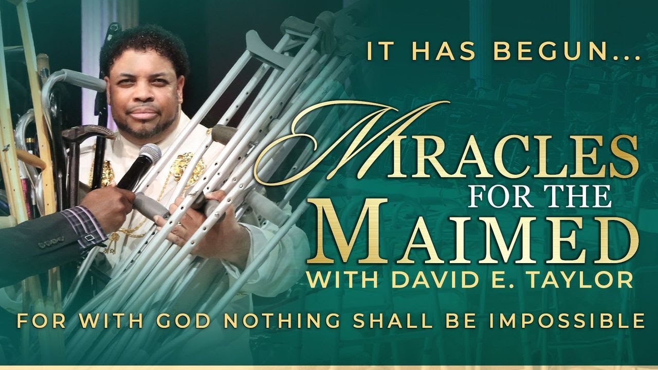 Miracles for The Maimed with David E. Taylor