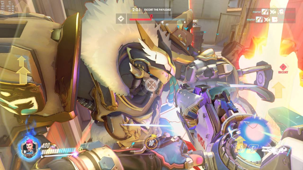 MOBAWATCH | 29 Kill Zarya Gameplay