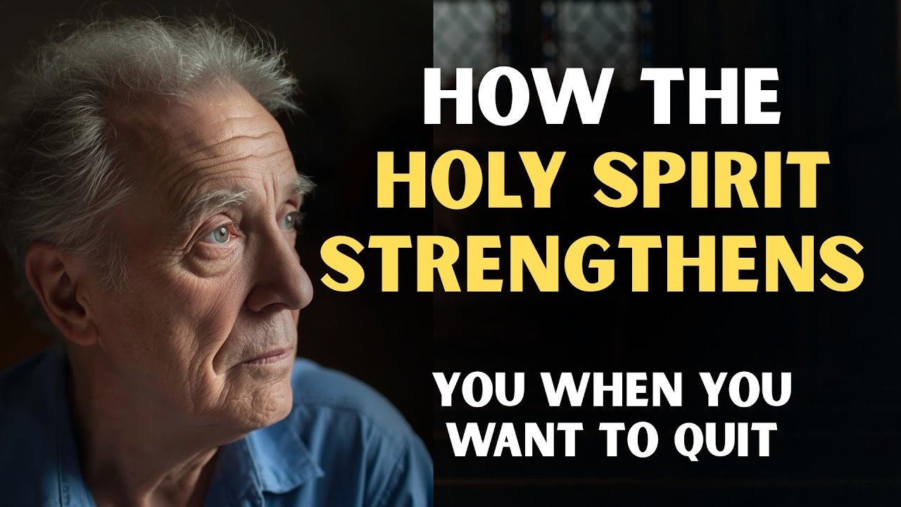 How the HOLY SPIRIT STRENGTHENS You When You Want to Quit
