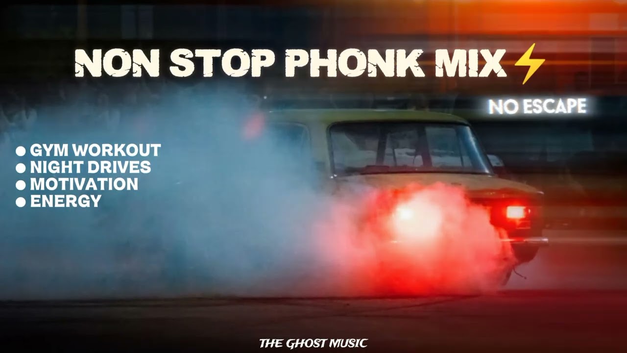 Non Stop Phonk Mix 2026 ⚡ Dark Drift Energy | Night Drive Vibes | The Ghost Music