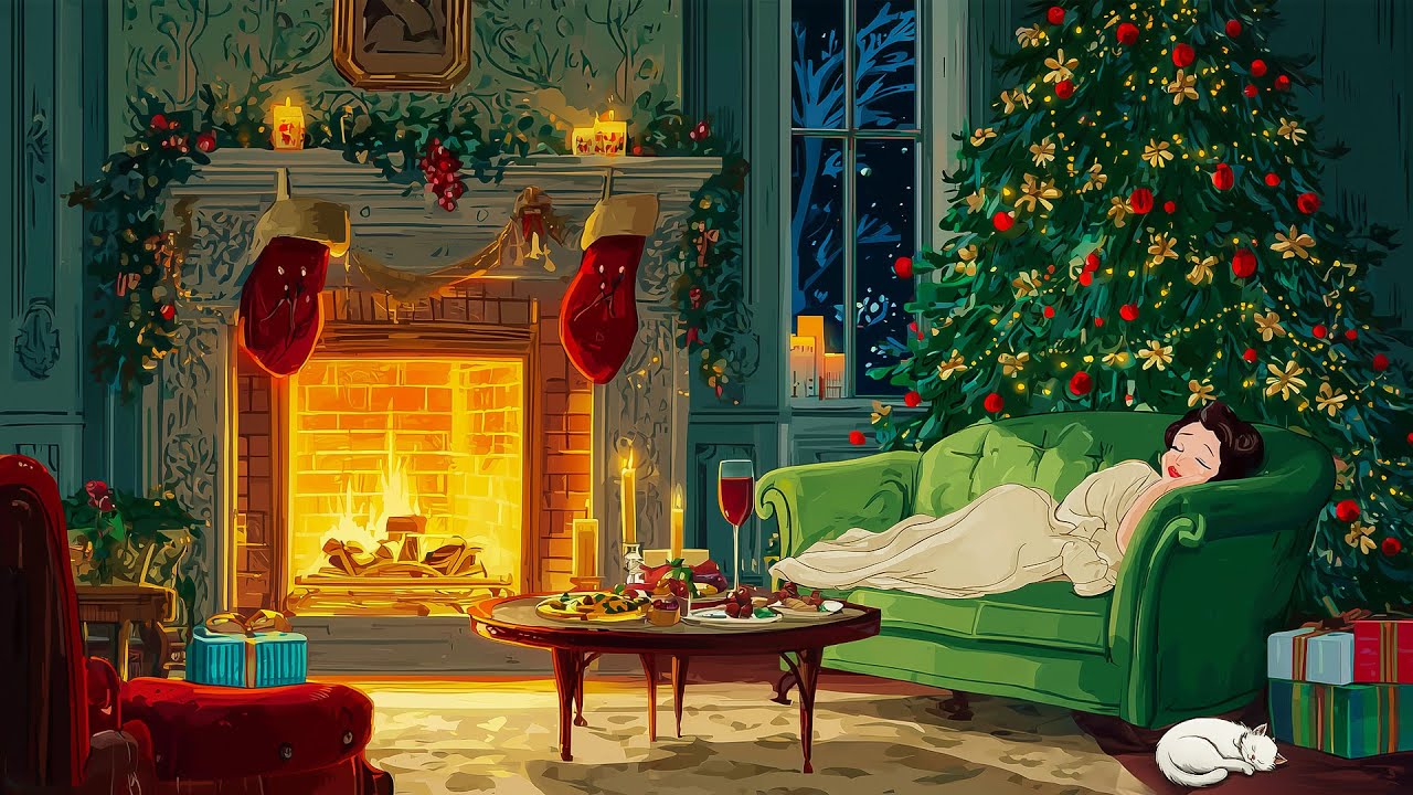 1940s–50s Oldies in Another Room | Cozy Vintage Manor Ambience for Sleep & Relaxation
