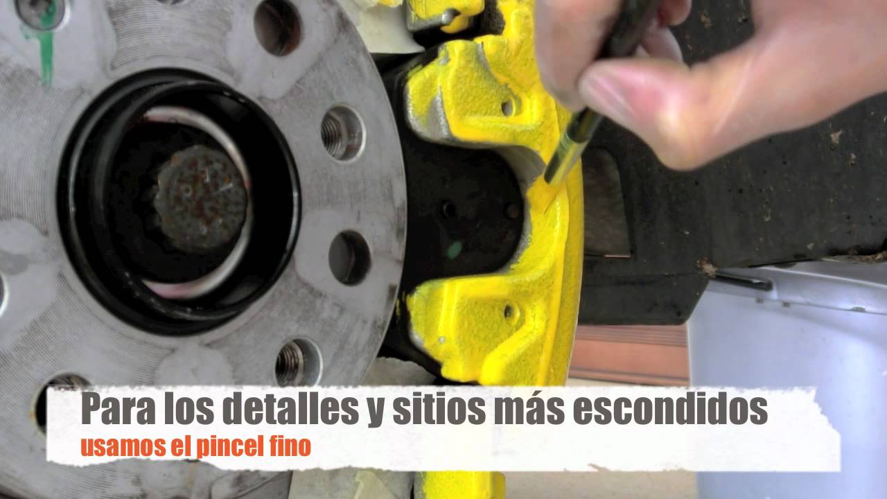 Cómo pintar las pinzas de freno (Scirocco)