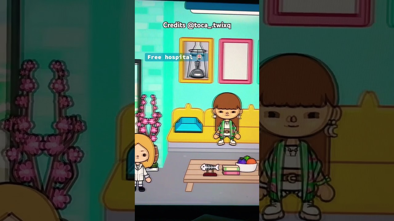 Free hospital in Toca Boca this is how you can do it yourself