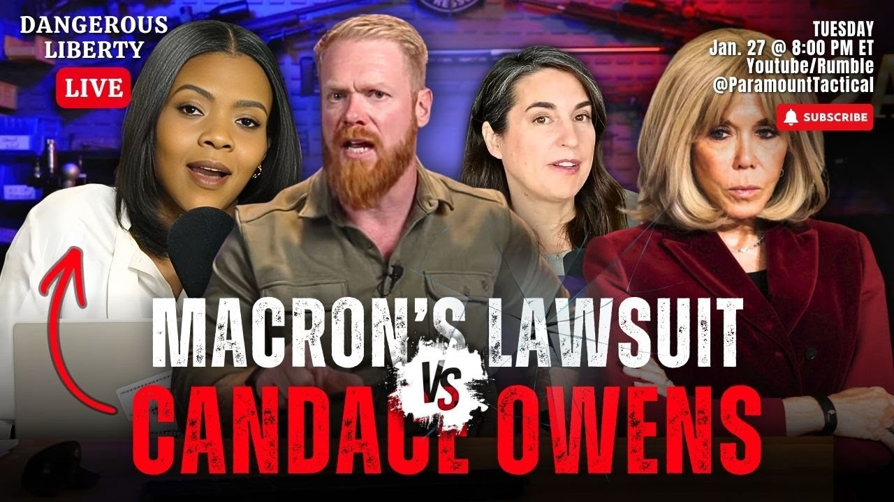 Dangerous Liberty LIVE - Attorney Andrea Burkhart: Macron Lawsuit Against Candace Owens