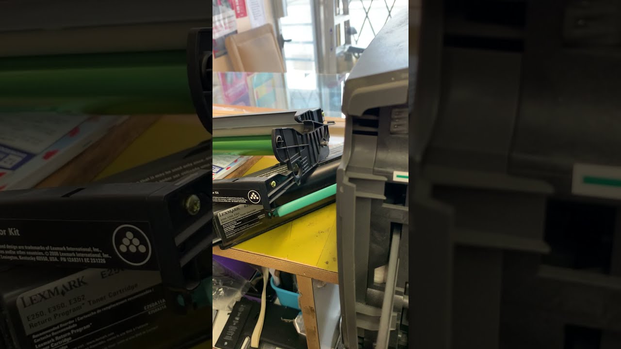 How to fix Repairing printer Lexmark E250dn error paper part 1