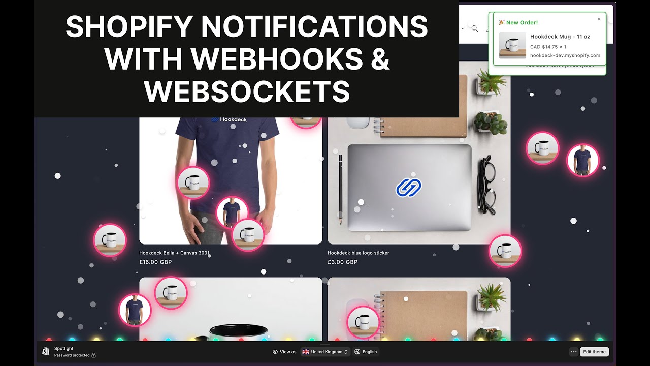 Turning Shopify Webhooks into Real-Time Storefront Notifications with WebSockets