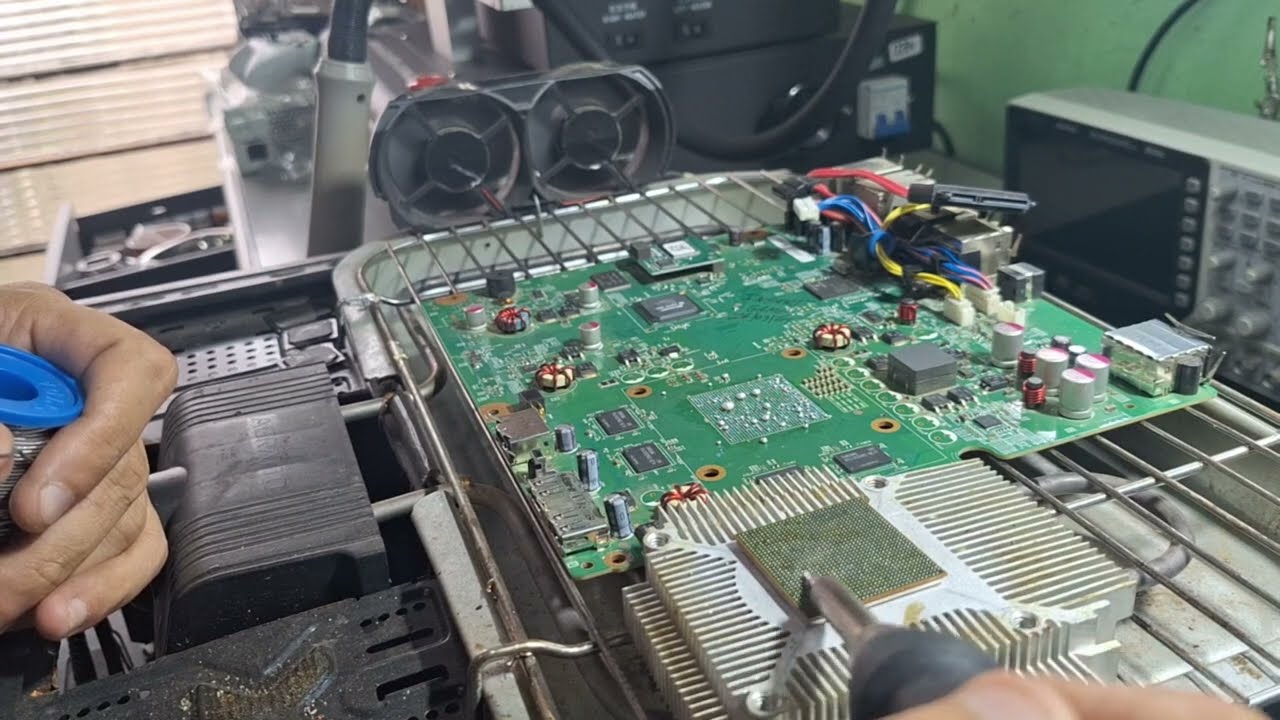 Como fazer Reballing na churrasqueira eletrica