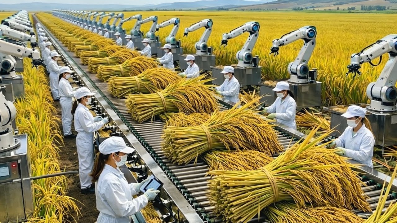 👉 Inside the Largest U.S. Rice Processing Factory | From Harvest to Premium Rice Flour