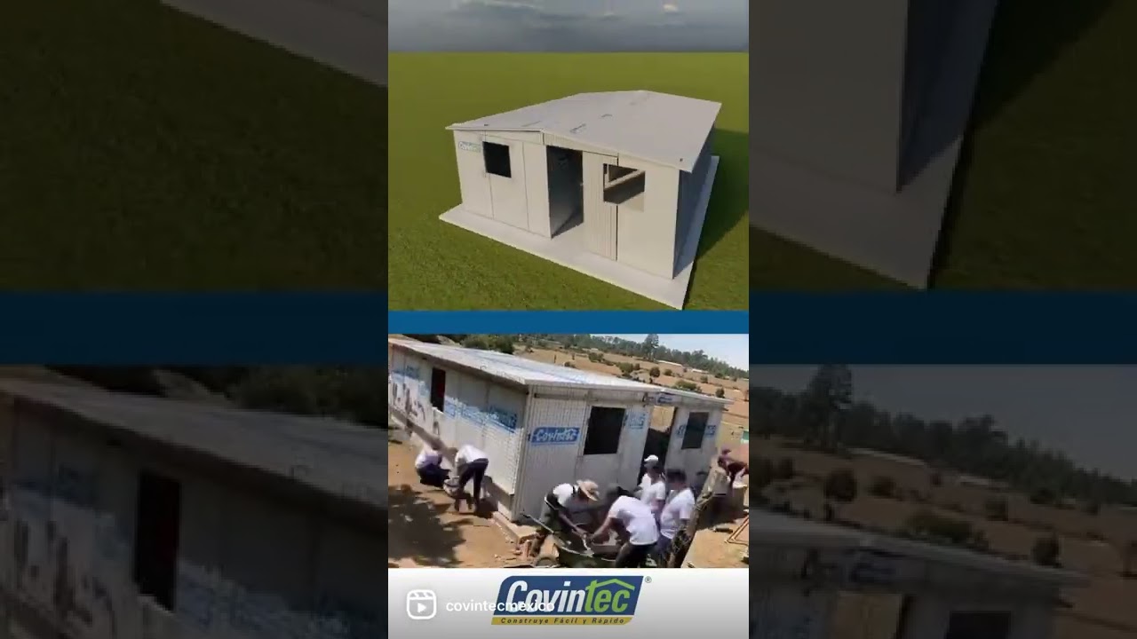 Del render a la realidad, casas de Construyendo con Covintec