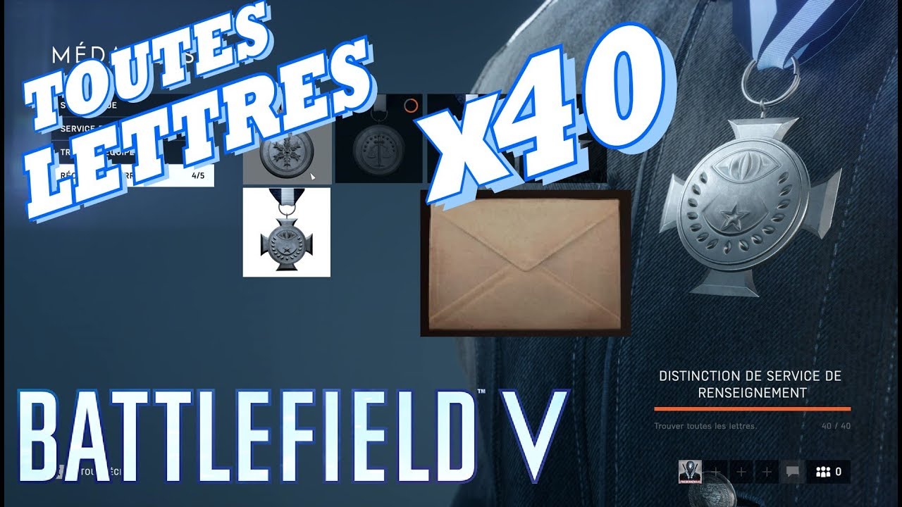 BATTLEFIELD 5: TOUTES LES LETTRES 40/40 (Sous Aucun Drapeau / Nordlys & Tirailleur)