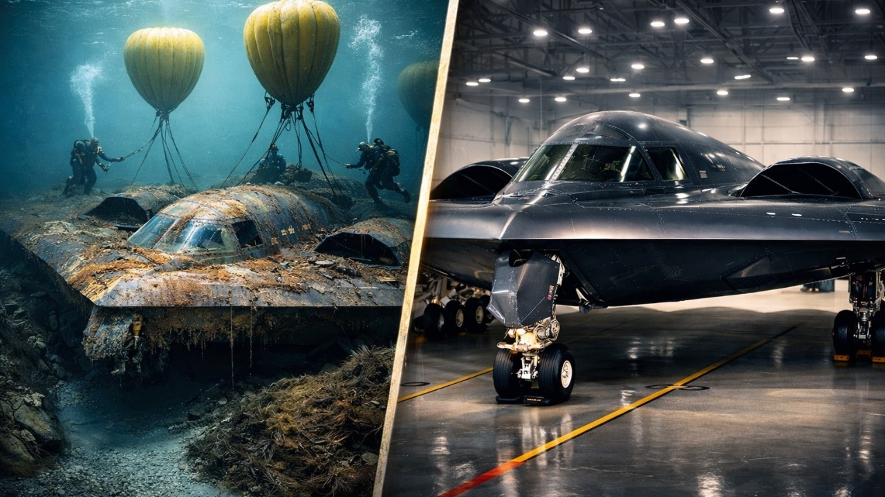 Epic Restoration — Raising a Sunken B-2 from the Ocean Floor