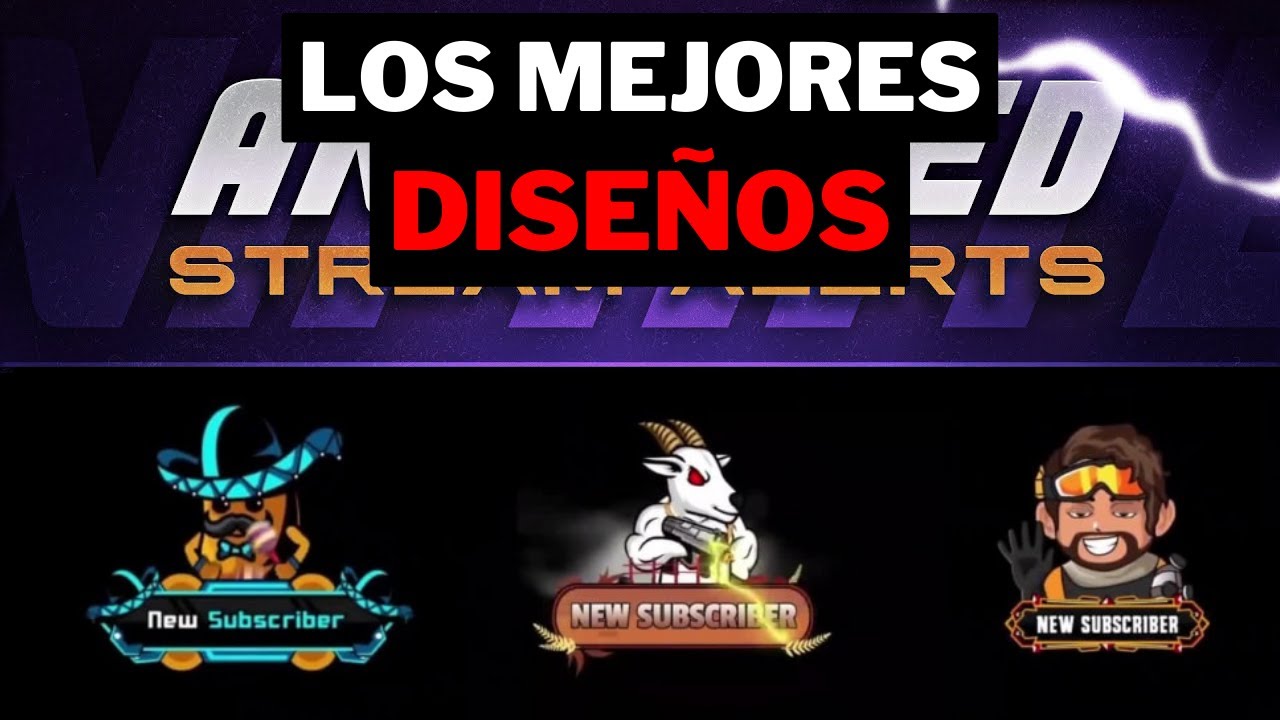 Las mejores Alertas de Twitch Gratuitas y de Pago | Alertas de Twitch con GIF y Sonido