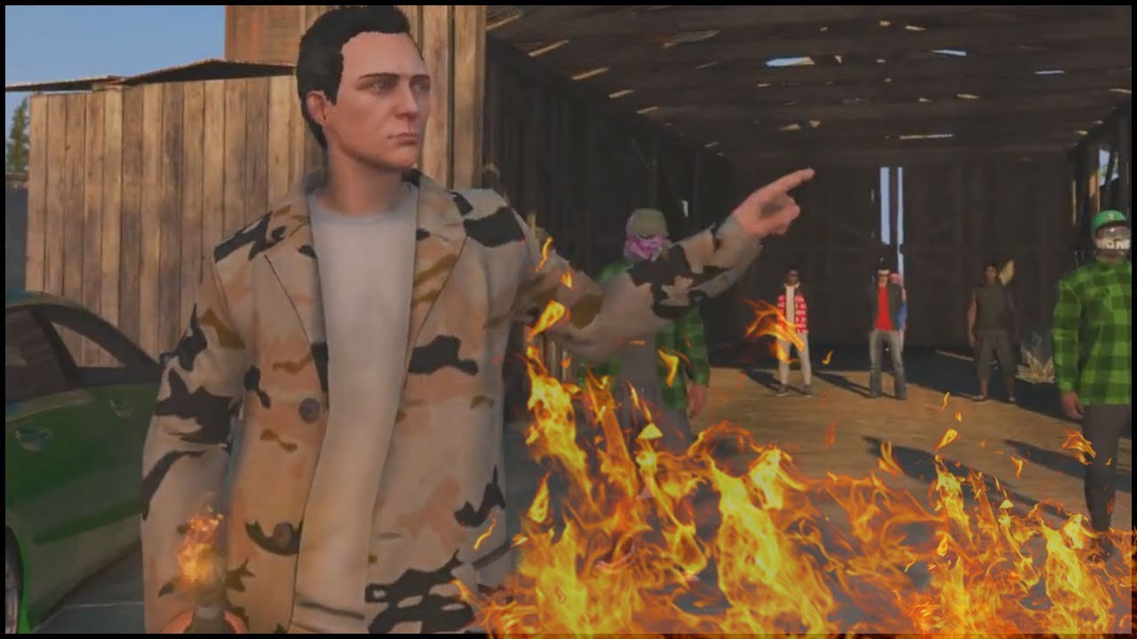 Burns #4 Geiselnahme für Werbung 