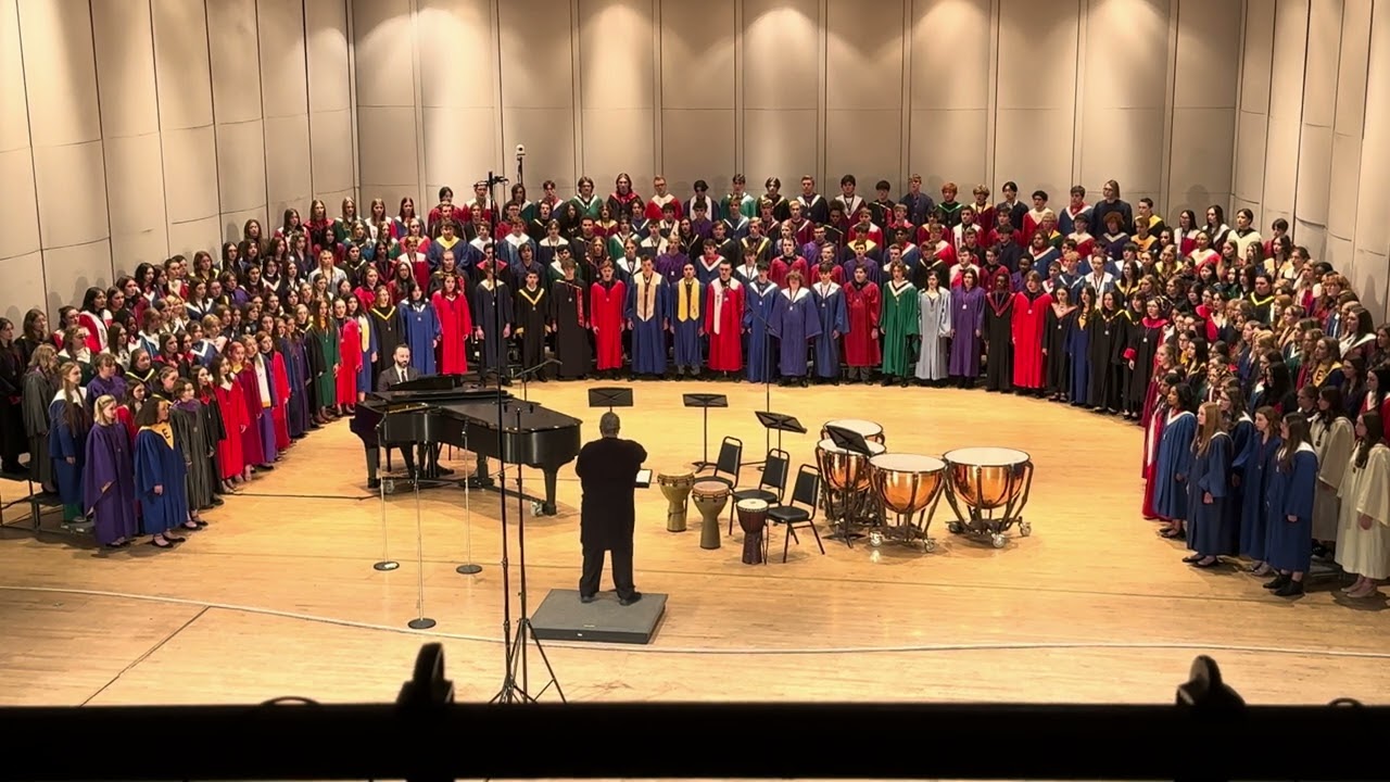 Allstate Honors choir performance 3