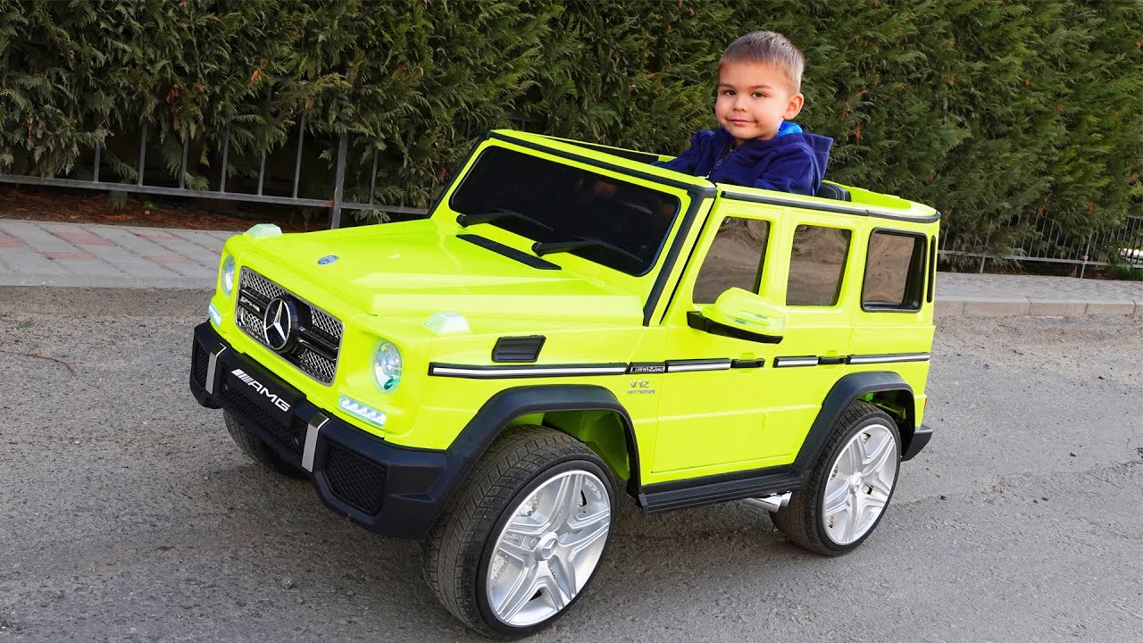 Dima haalt een nieuwe Mercedes op en repareert de tractor