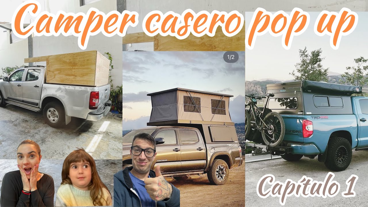 Camper casero pop up/cap 1/ wood camper pop up diy