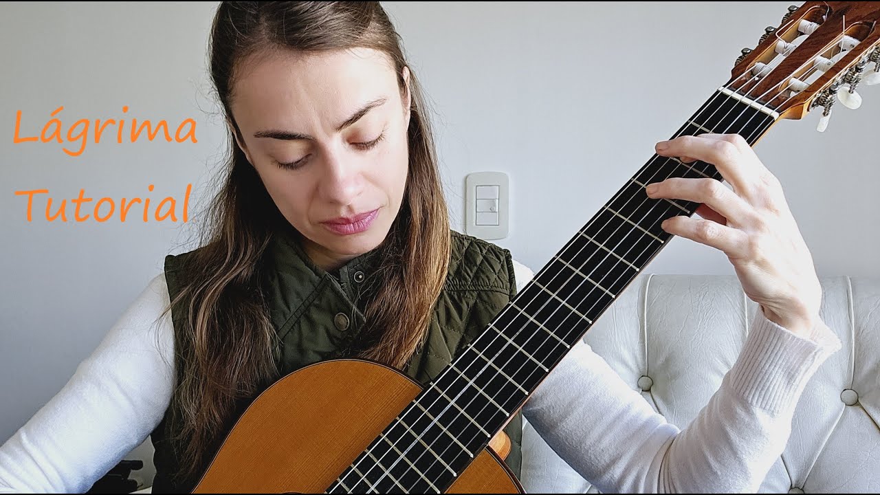 Tutorial para tocar Lágrima, de Tárrega.
