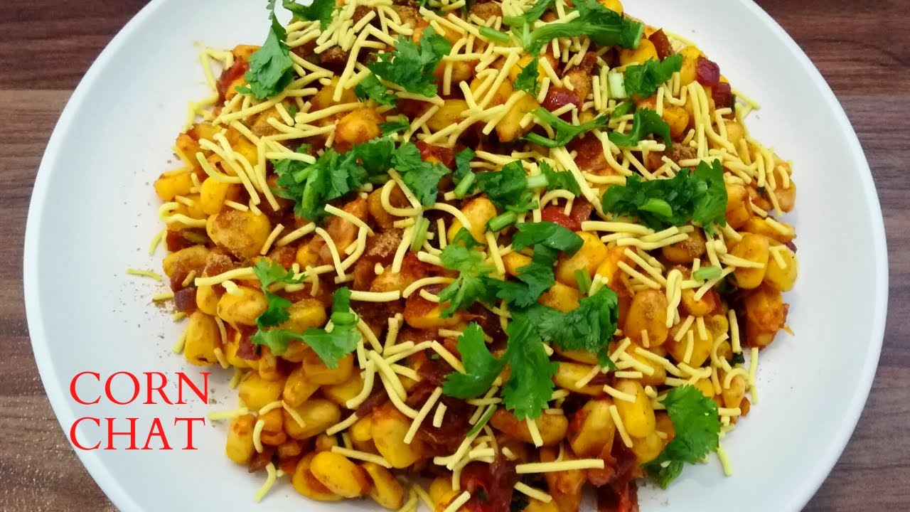 MASALA CORN CHAT | कॉर्न चाट | SWEET CORN CHAT RECIPE
