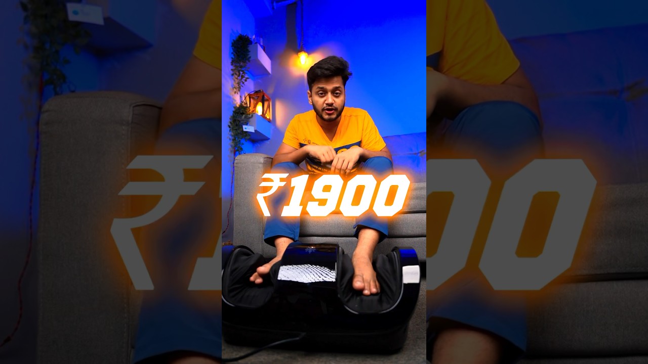 ₹1900 Foot Massager from Flipkart 😳 #shorts
