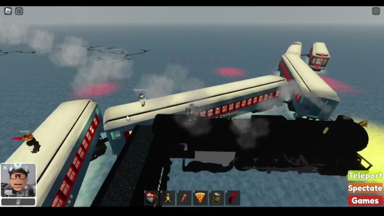 Polar Express Ice Scene