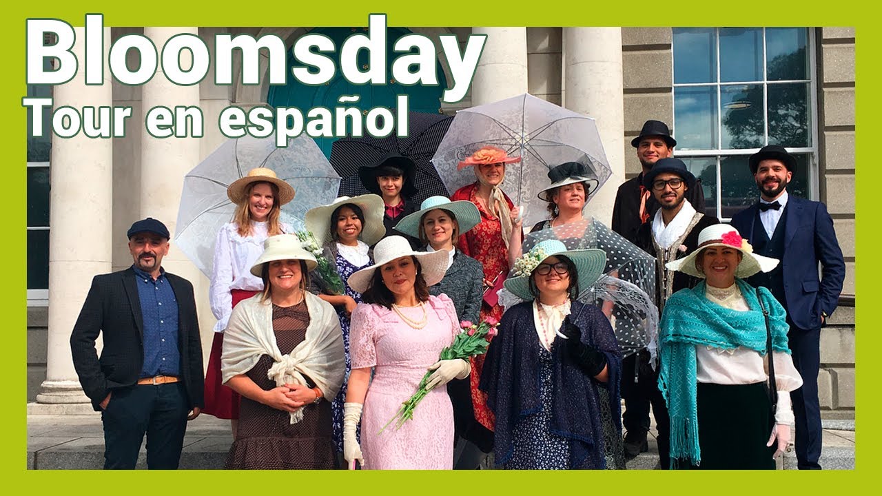 Bloomsday 🎩👒 Tour teatralizado y guiado en español por Dublin
