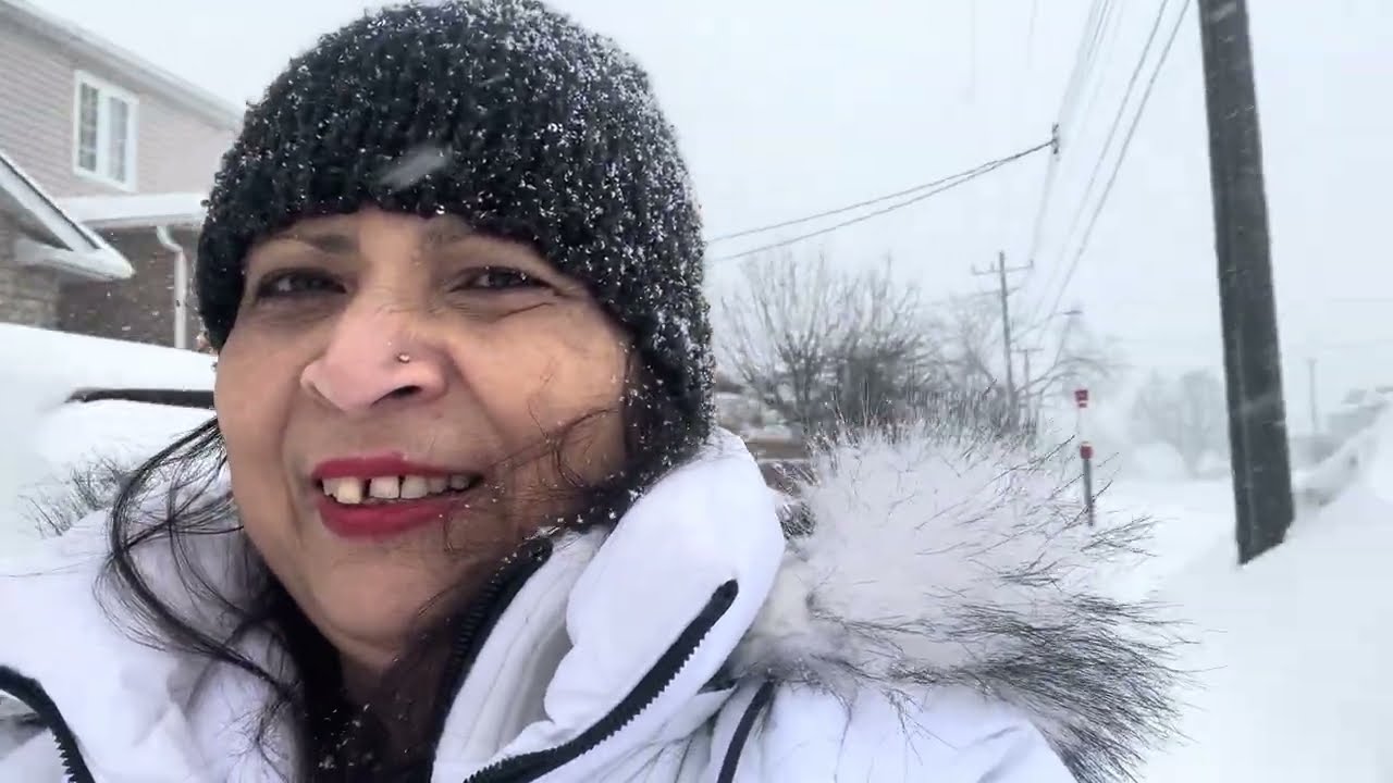 Historic Snowstorm in Toronto, Canada